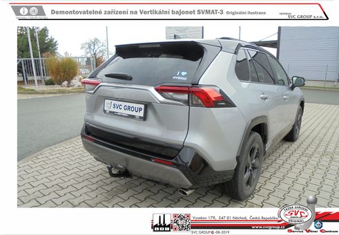 Tažné zařízení Toyota RAV-4 2018
Maximální zatížení 120 kg
Maximální svislé zatížení bottom kg
Katalogové číslo 003-486