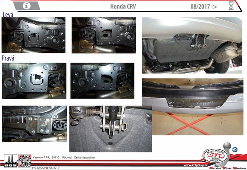 Tažné zařízení Honda CR-V
Maximální zatížení 120 kg
Maximální svislé zatížení bottom kg
Katalogové číslo 003-487