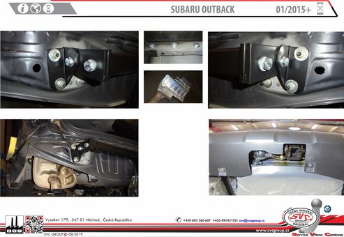 Tažné zařízení Subaru Outback
Maximální zatížení 120 kg
Maximální svislé zatížení bottom kg
Katalogové číslo 003-489