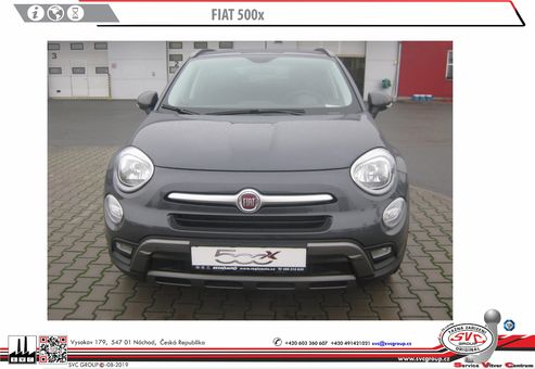 Tažné zařízení FIAT 500X + Crossover
Maximální zatížení 60 kg
Maximální svislé zatížení bottom kg
Katalogové číslo 001-423