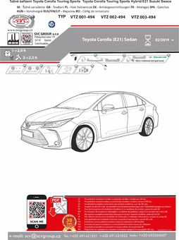 Tažné zařízení Toyota Corolla sedan
Maximální zatížení 95 kg
Maximální svislé zatížení bottom kg
Katalogové číslo 003-494