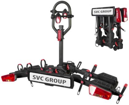 Nosič kol na tažné zařízení SVC 2+ VIP RACE k.č. NKO 222-112