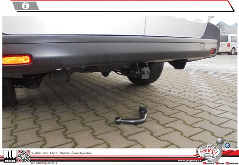 Tažné zařízení Opel Vivaro / Zafira 2016-
Maximální zatížení 120 kg
Maximální svislé zatížení bottom kg
Katalogové číslo 003-417