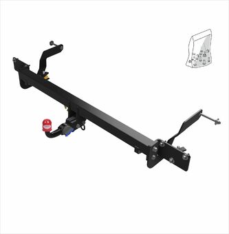 Obytná vozidla Citroen Jumper
Maximální zatížení 3000 kg
Maximální svislé zatížení 150 kg
Katalogové číslo 004-020