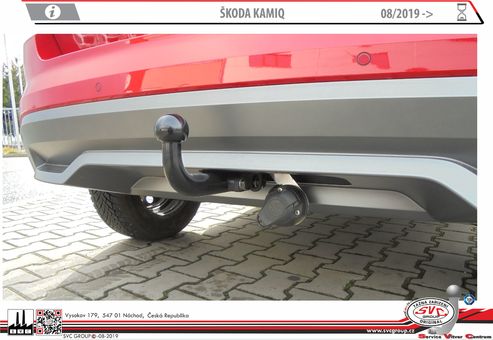 Tažné zařízení Škoda Kamiq
Maximální zatížení 90 kg
Maximální svislé zatížení middle_bottom_prep kg
Katalogové číslo 001-497