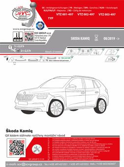 Tažné zařízení Škoda Kamiq
Maximální zatížení 90 kg
Maximální svislé zatížení middle_bottom_prep kg
Katalogové číslo 002-497