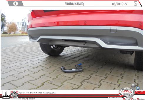 Tažné zařízení Škoda Kamiq
Maximální zatížení 90 kg
Maximální svislé zatížení bottom kg
Katalogové číslo 003-497