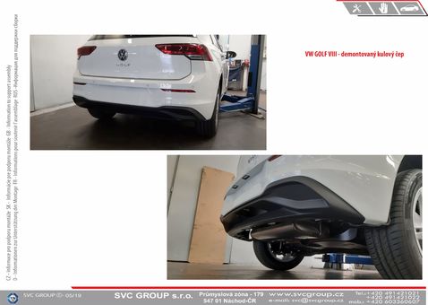 Tažné zařízení VW Golf VIII 2020 -
Maximální zatížení 115 kg
Maximální svislé zatížení middle_bottom_prep kg
Katalogové číslo 9.003-350