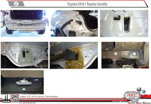 Tažné zařízení Toyota Corolla 2019-
Maximální zatížení 90 kg
Maximální svislé zatížení bottom kg
Katalogové číslo 002-503