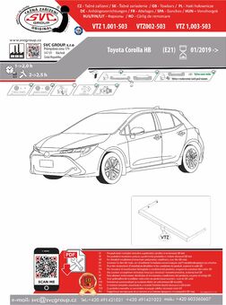 Tažné zařízení Toyota Corolla 2019 ->
Maximální zatížení 90 kg
Maximální svislé zatížení bottom kg
Katalogové číslo 001-503