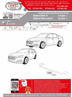 Tažné zařízení Škoda Octavia 2020-
Maximální zatížení 115 kg
Maximální svislé zatížení middle_bottom_prep kg
Katalogové číslo 7.001-502