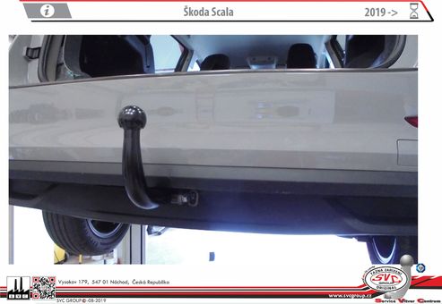 Tažné zařízení Škoda Scala
Maximální zatížení 95 kg
Maximální svislé zatížení middle_bottom_prep kg
Katalogové číslo 001-511