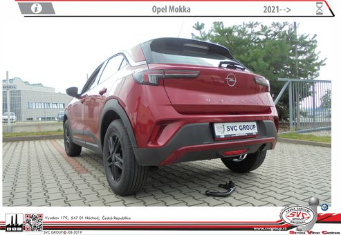 Tažné zařízení Opel Mokka 2021+
Maximální zatížení 85 kg
Maximální svislé zatížení bottom kg
Katalogové číslo 003-512