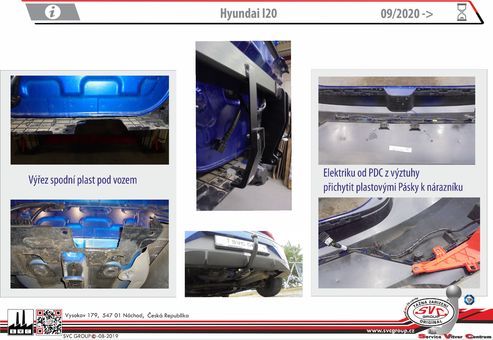 Tažné zařízení Hyundai i20 2020 -
Maximální zatížení 85 kg
Maximální svislé zatížení bottom kg
Katalogové číslo 003-514