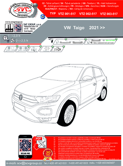 Tažné zařízení VW Taigo 2021
Maximální zatížení 85 kg
Maximální svislé zatížení middle_bottom_prep kg
Katalogové číslo 001-517