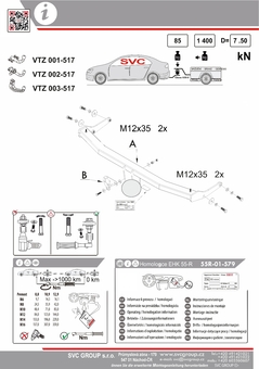 Tažné zařízení VW Taigo 2021
Maximální zatížení 85 kg
Maximální svislé zatížení middle_bottom_prep kg
Katalogové číslo 001-517