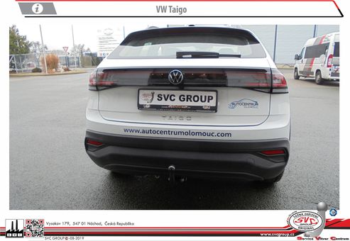 Tažné zařízení VW Taigo 2021
Maximální zatížení 85 kg
Maximální svislé zatížení middle_bottom_prep kg
Katalogové číslo 001-517