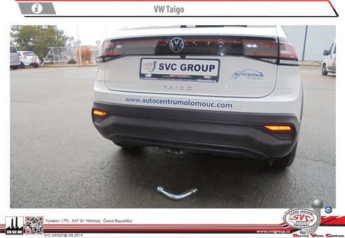 Tažné zařízení VW Taigo
Maximální zatížení 85 kg
Maximální svislé zatížení bottom kg
Katalogové číslo 002-517