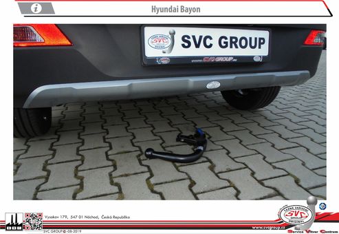 Tažné zařízení Hyundai Bayon
Maximální zatížení 85 kg
Maximální svislé zatížení bottom kg
Katalogové číslo 1.003-514