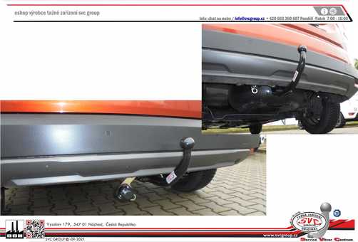 Tažné zařízení Dacia Jogger
Maximální zatížení 95 kg
Maximální svislé zatížení bottom kg
Katalogové číslo 001-522