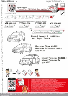 Tažné zařízení Nissan Townstar
Maximální zatížení 95 kg
Maximální svislé zatížení bottom kg
Katalogové číslo 003-530