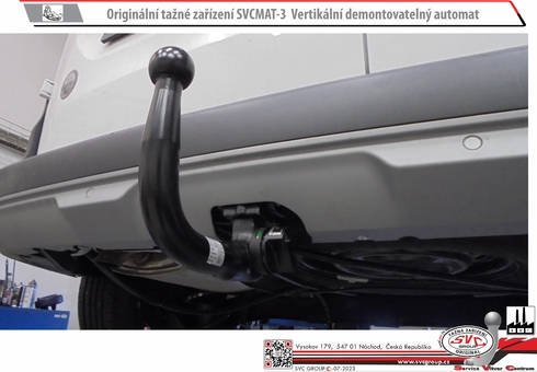 Tažné zařízení Renault Kangoo III
Maximální zatížení 95 kg
Maximální svislé zatížení bottom kg
Katalogové číslo 003-530