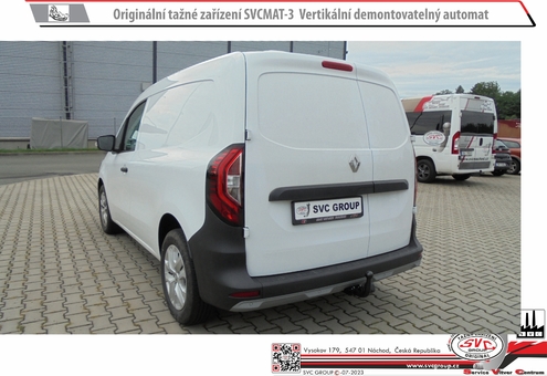 Tažné zařízení Renault Kangoo III
Maximální zatížení 95 kg
Maximální svislé zatížení bottom kg
Katalogové číslo 001-530