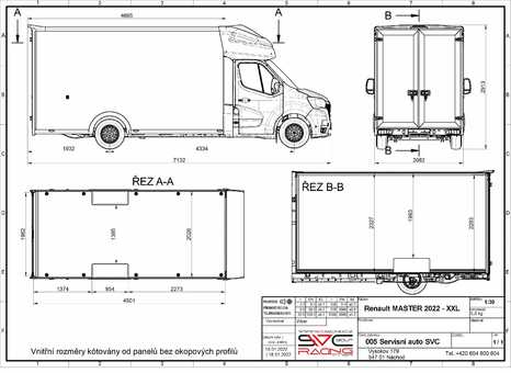 Renault Master van servis car for sale prodej bazar