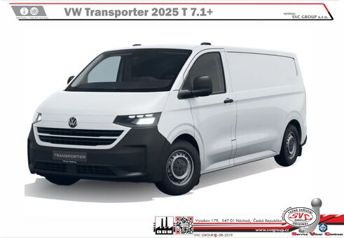 Tažné zařízení Transporter T7
Maximální zatížení 180 kg
Maximální svislé zatížení bottom kg
Katalogové číslo 001-538