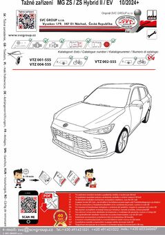 Tažné zařízení ZS 2024+
Maximální zatížení 110 kg
Maximální svislé zatížení bottom kg
Katalogové číslo 001-555