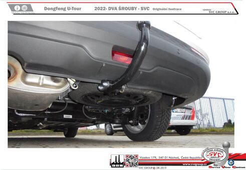 Tažné zařízení U-Tour
Maximální zatížení 95 kg
Maximální svislé zatížení bottom kg
Katalogové číslo 001-544