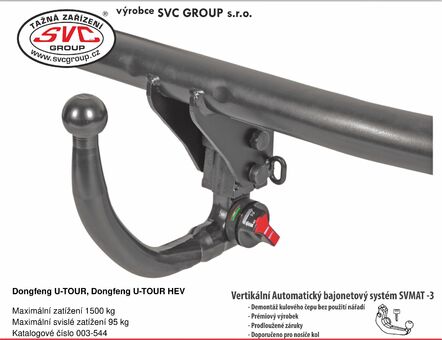 Dongfeng U-TOUR, Dongfeng U-TOUR HEV

Maximální zatížení 1500 kg
Maximální svislé zatížení 95 kg
Katalogové číslo 003-544