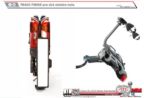 Nosič kol pro tažné zařízení Tracc