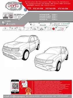 Tažné zařízení Jeep Avenger
Maximální zatížení 100 kg
Maximální svislé zatížení bottom kg
Katalogové číslo 102-558