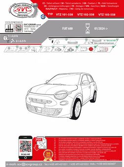 Tažné zařízení 600
Maximální zatížení 100 kg
Maximální svislé zatížení 1600 kg
Katalogové číslo 001-558