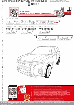 Tažné zařízení Torres  Hybrid
Maximální zatížení 120 kg
Maximální svislé zatížení bottom kg
Katalogové číslo 1.001-529