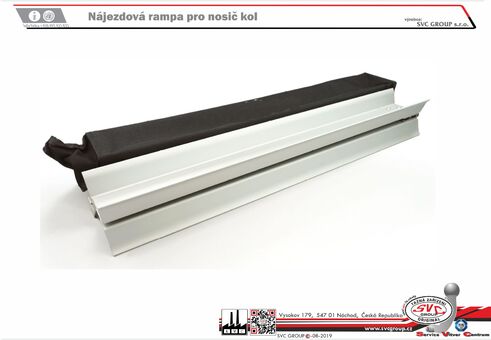 Nájezdová teleskopická rampa + obal