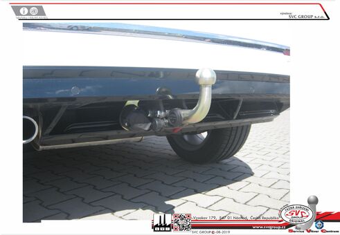 Tažné zařízení Tayron
Maximální zatížení 2750 kg
Maximální svislé zatížení 145 kg
Katalogové číslo 1.002-416