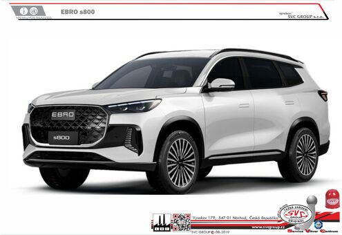 Tažné zařízení 8 Chery Tiggo + EBRO 800
Maximální zatížení 122 kg
Maximální svislé zatížení bottom kg
Katalogové číslo 002-566