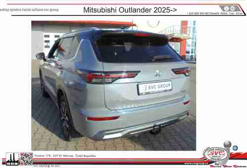 Tažné zařízení Mitsubishi Outlander
Maximální zatížení  kg
Maximální svislé zatížení  kg
Katalogové číslo 001-564