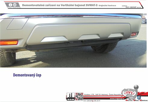 Tažné zařízení X TRAIL
Maximální zatížení 140 kg
Maximální svislé zatížení bottom kg
Katalogové číslo 1.003-564