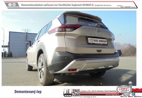 Tažné zařízení X TRAIL
Maximální zatížení 140 kg
Maximální svislé zatížení bottom kg
Katalogové číslo 1.003-564