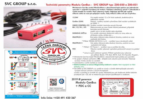 Tažné zařízení modul elektro přípojky UNI 