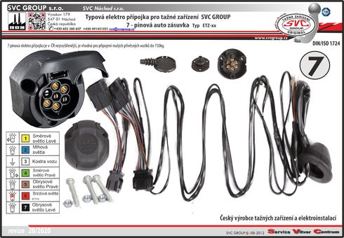 7 - typová elektro přípojka od výrobce SVC GROUP