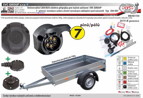 7 autoelektrika CanBus univerzální  
Pro vozidla která nejsou vybavená couvacími senzory PDC, nebo mají tento vypínač na palubní desce