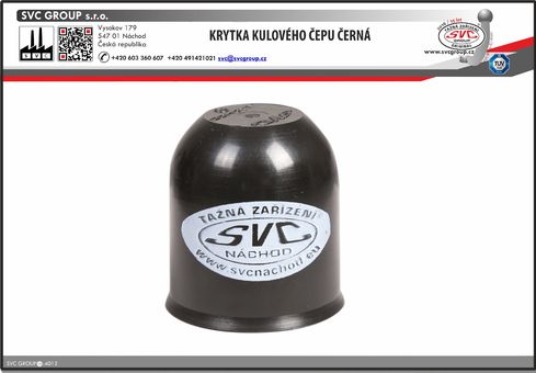Krytka kulového čepu SVC GROUP Originál
Český výrobce tažných zařízení