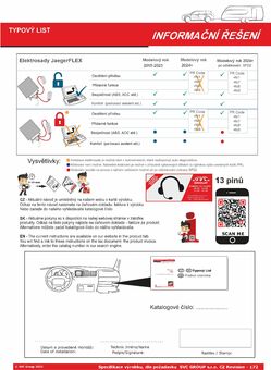 Tažné zařízení elektro přípojky VW škoda audi seat Ford 