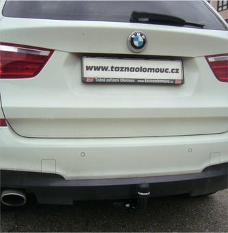 Tažné zařízení BMW X3 (F25) (ne M - nárazník) (ne M performance Power Kit)F25 F25
Maximální zatížení 100 kg
Maximální svislé zatížení bottom kg
Katalogové číslo 029-301