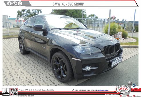 Tažné zařízení BMW X6 E71  06/2007->07/2014
Maximální zatížení 3055 kg
Maximální svislé zatížení bottom kg
Katalogové číslo 048-043