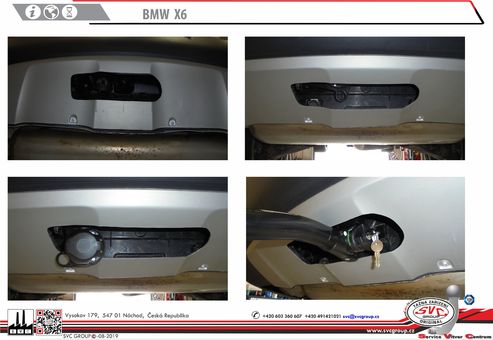 Tažné zařízení BMW X6 E71  06/2007->07/2014
Maximální zatížení 3055 kg
Maximální svislé zatížení bottom kg
Katalogové číslo 048-043